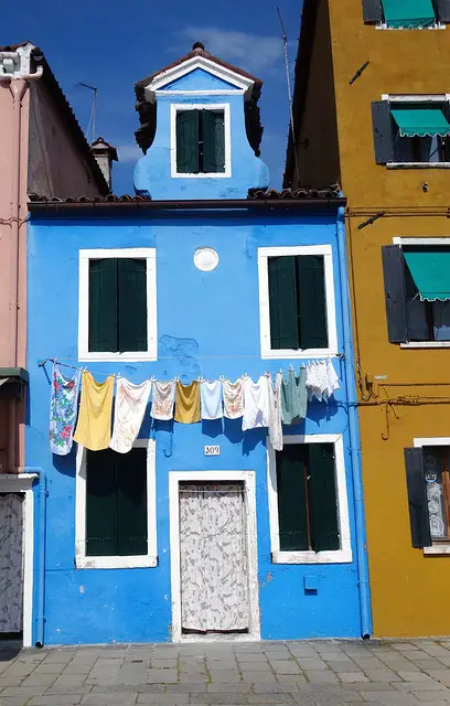 Casa colorata di Burano